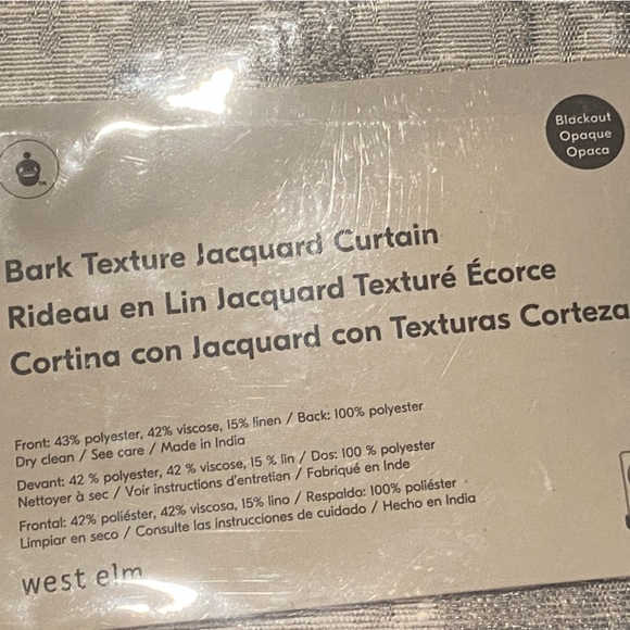 West Elm Pair of Curtains - Picture 2 of 5